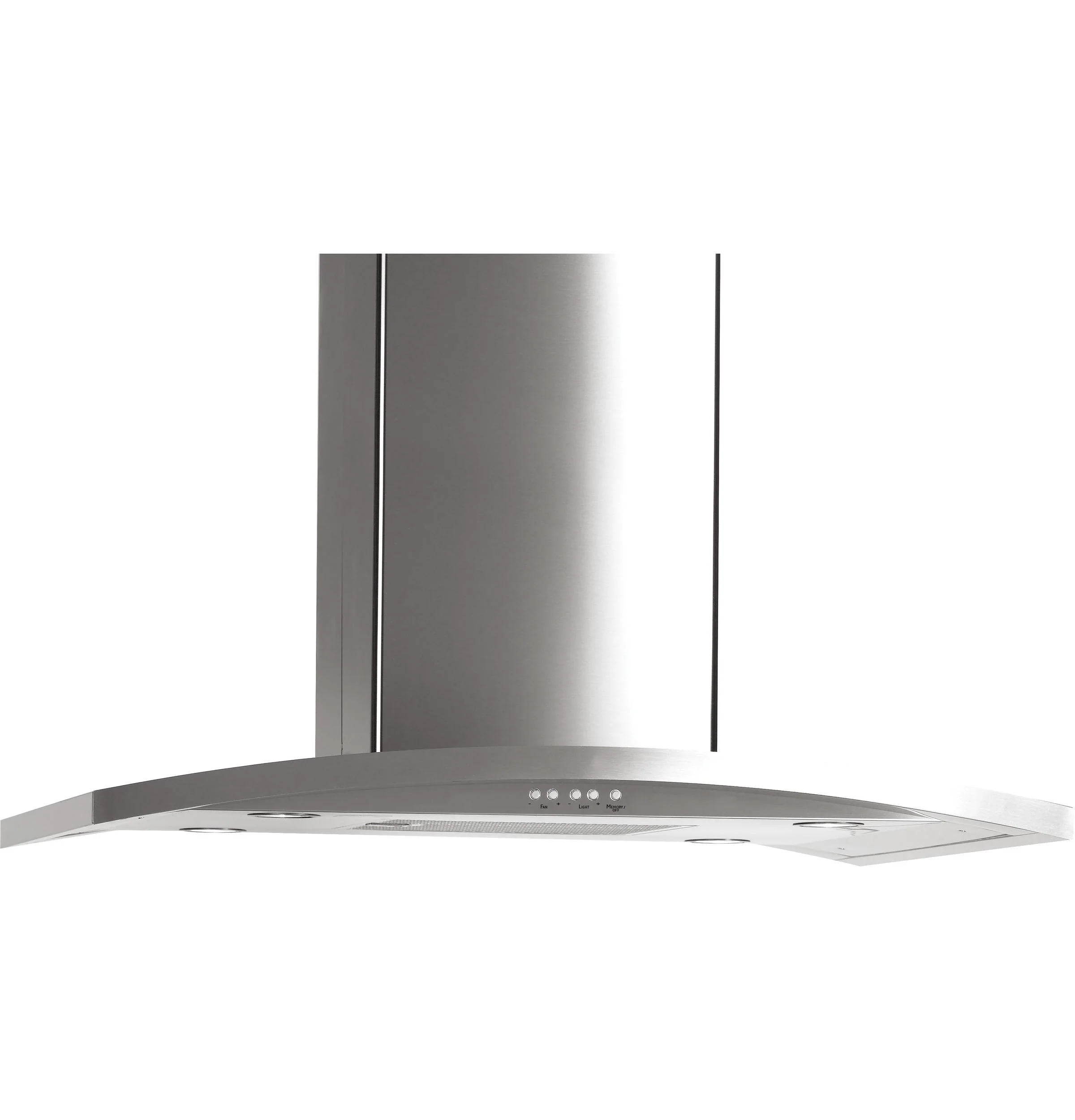 Haier UVI7361SWSS 36" Island-Mount Chimney Hood - Image 2
