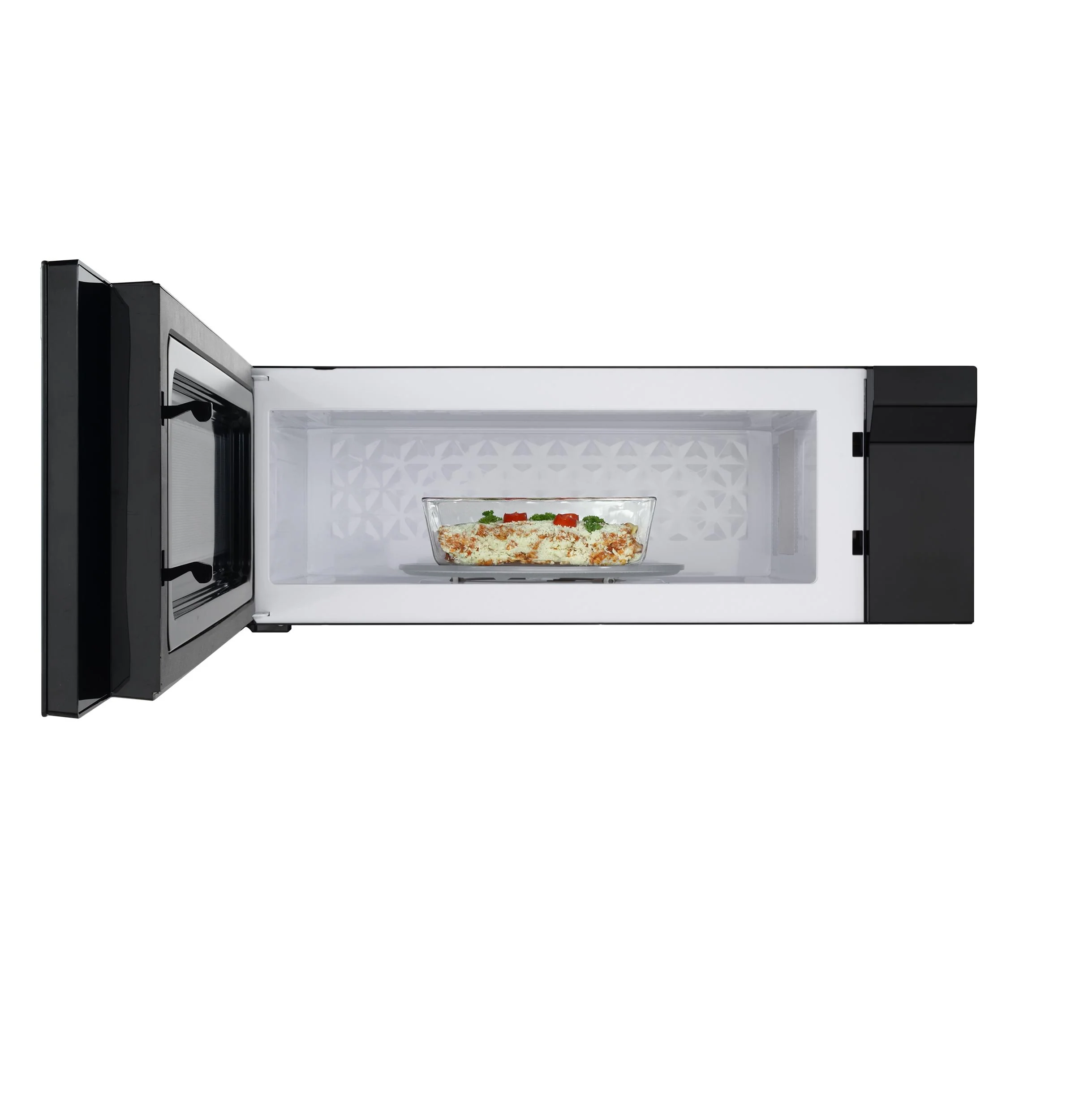 Haier UVM9125STSS 1.2 Cu. Ft. Over-The-Range Low Profile Sensor Microwave Oven - Image 4