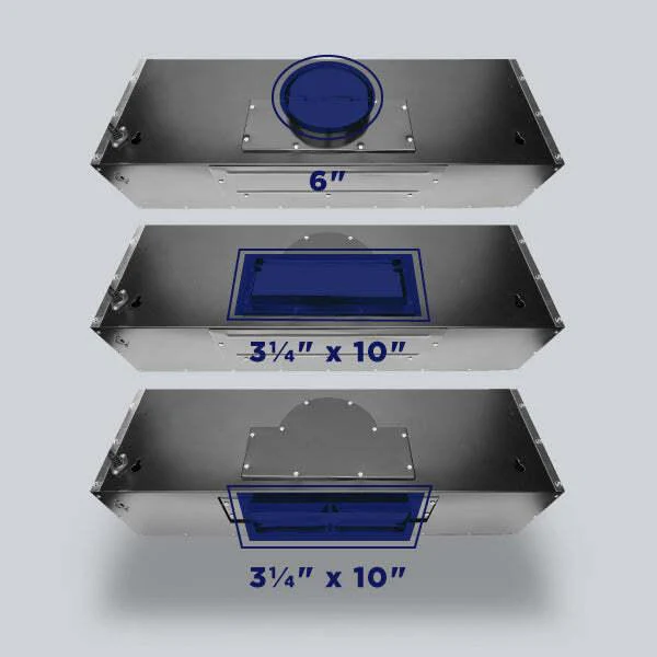 Hauslane UCPS18WHT30 Hauslane Chef 30-In Ducted Matte White Undercabinet Range Hood - Image 8