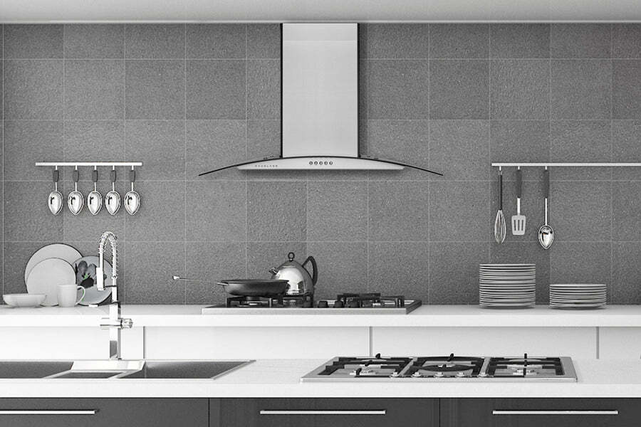 Hauslane WM600SS36 Hauslane Chef 36-In Convertible Stainless Steel Wall-Mounted Range Hood - Image 2