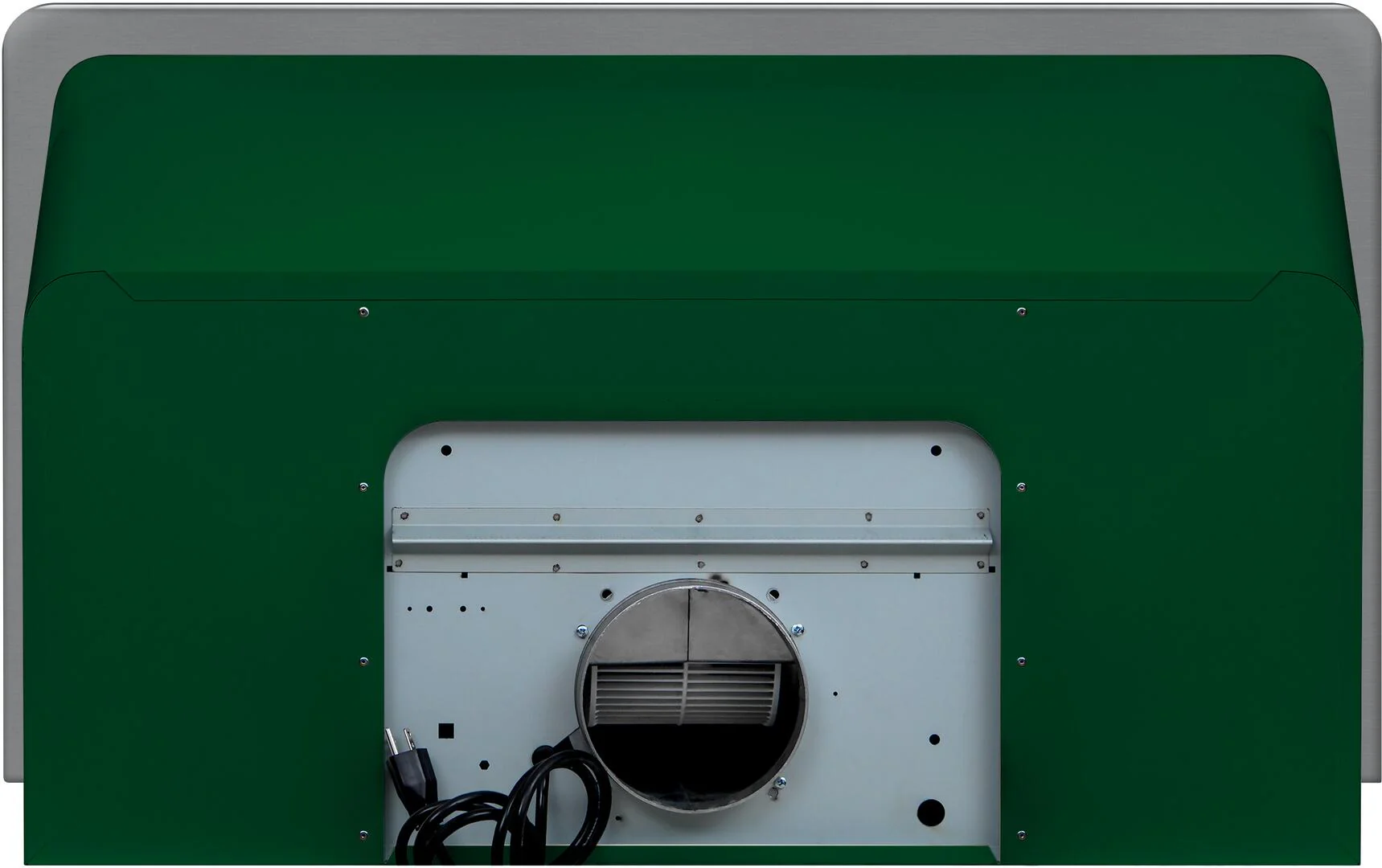 Ilve UAM100EG Majestic 40 Inch Emerald Green Wall Mount Range Hood - Image 5