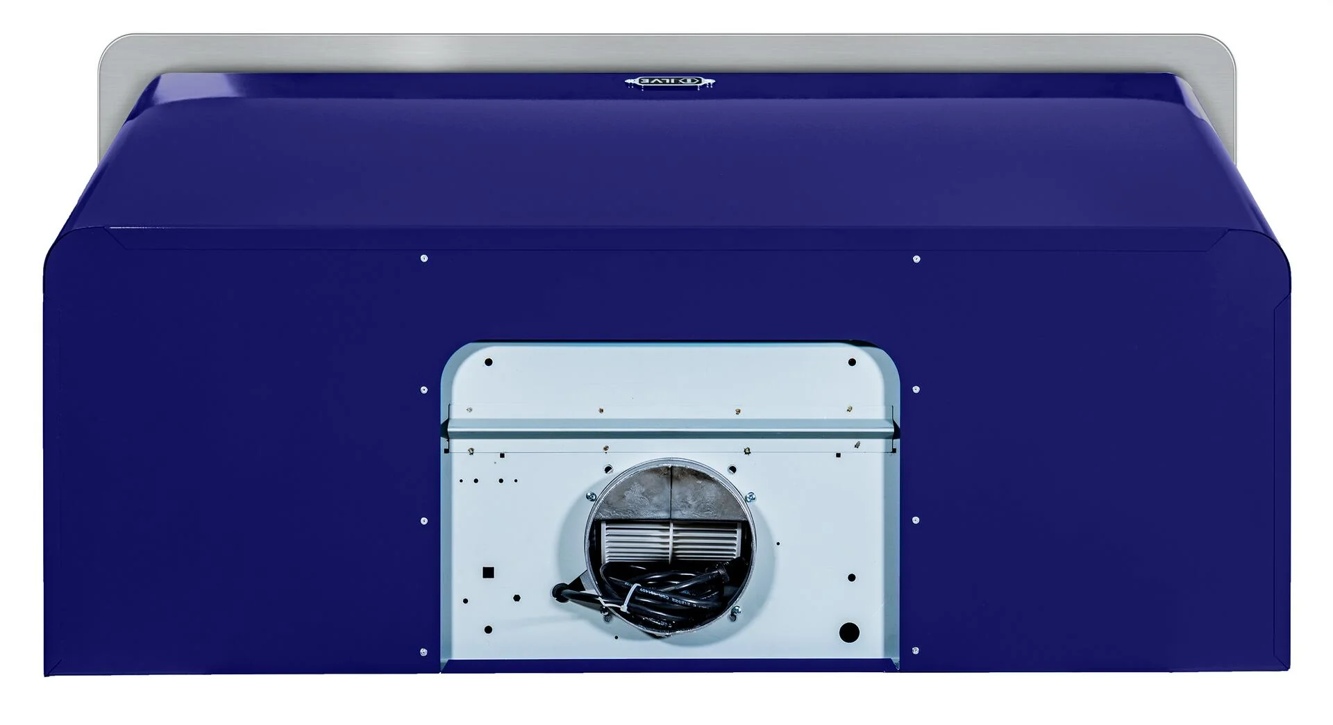Ilve UAM150MB Majestic 60 Inch Blue Wall Mount Range Hood - Image 5