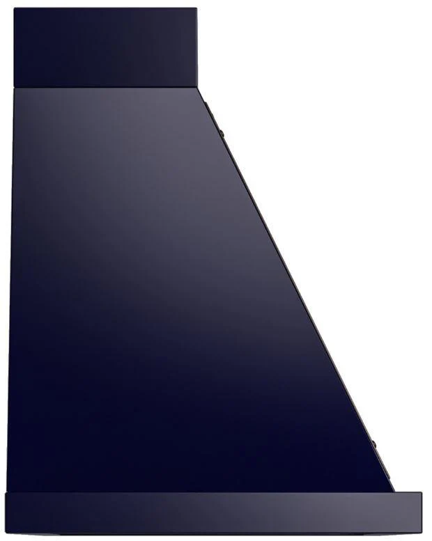 Ilve UANB40MBB Nostalgie 40 Inch Blue Wall Mount Range Hood - Image 3