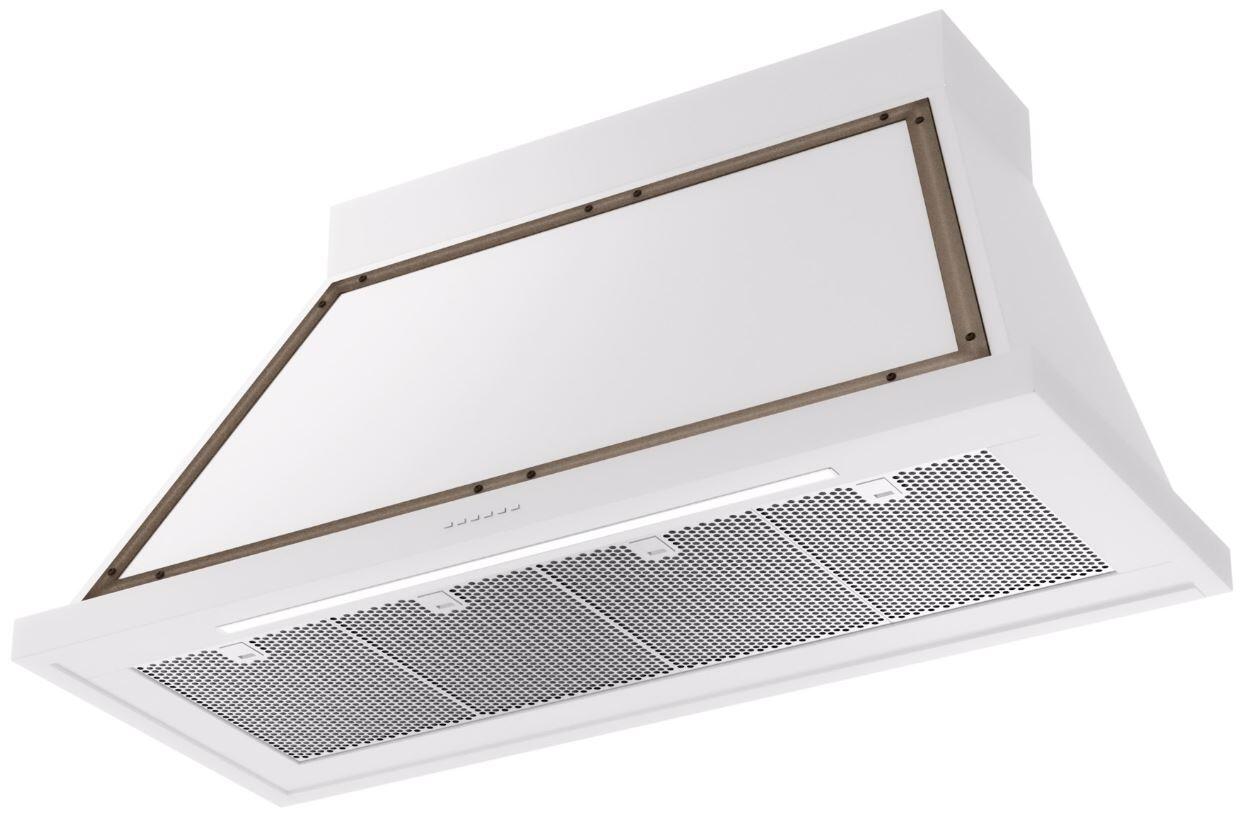Ilve UANB48WHB Nostalgie 48 Inch White Wall Mount Range Hood - Image 2