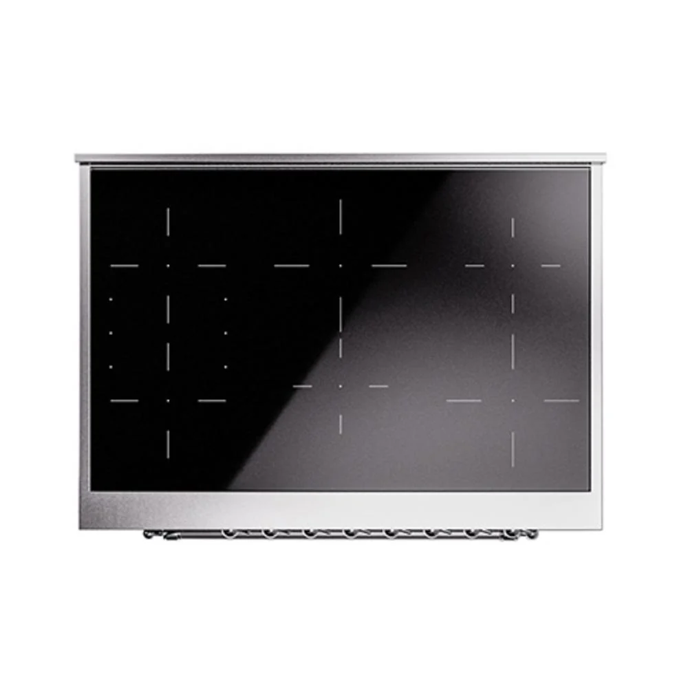 Ilve UNI366QNMPMBC Ilve Uni366Qnmpmbc Nostalgie Ii Noblesse 36" Induction Range (Solid Door, Midnight Blue, Chrome) - Image 3