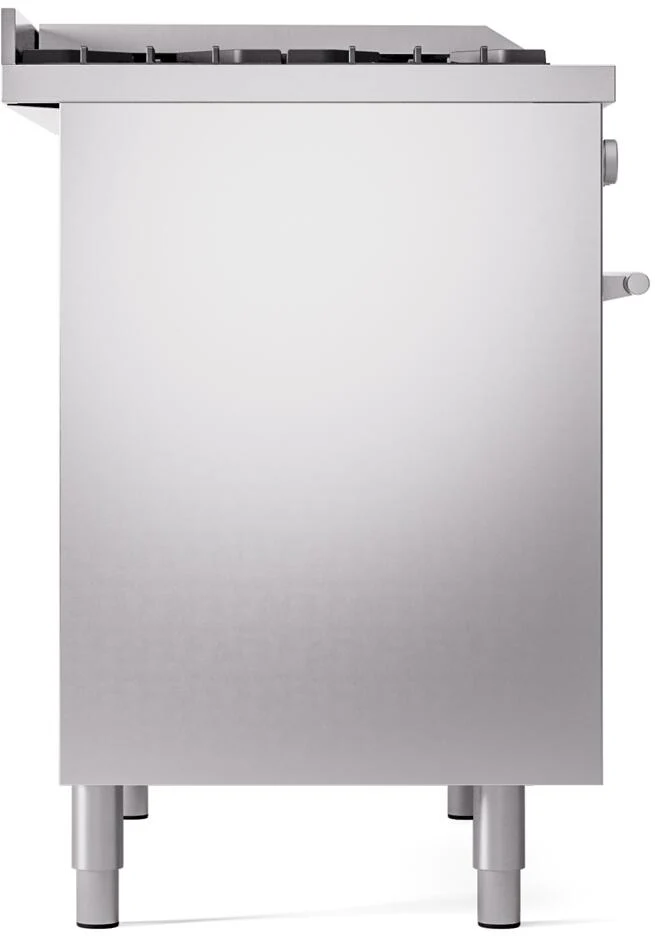 Ilve UPD40FWMPSS Professional Plus Ii 40 Inch Dual Fuel Natural Gas Freestanding Range In Stainless Steel With Trim - Image 8