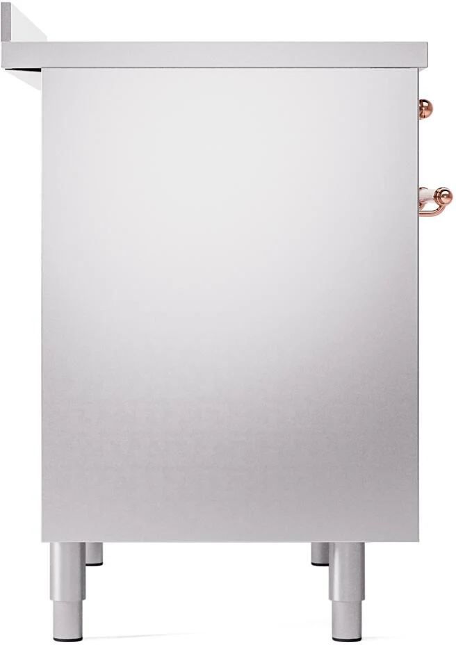 Ilve UPDI406NMPSSP Nostalgie Ii 40 Inch Electric Freestanding Range In Stainless Steel With Copper Trim - Image 8