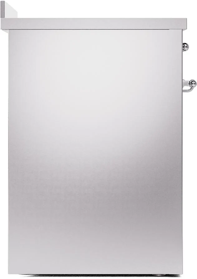 Ilve UPI304NMPSSC Nostalgie Ii 30 Inch Electric Freestanding Range In Stainless Steel With Chrome Trim - Image 6