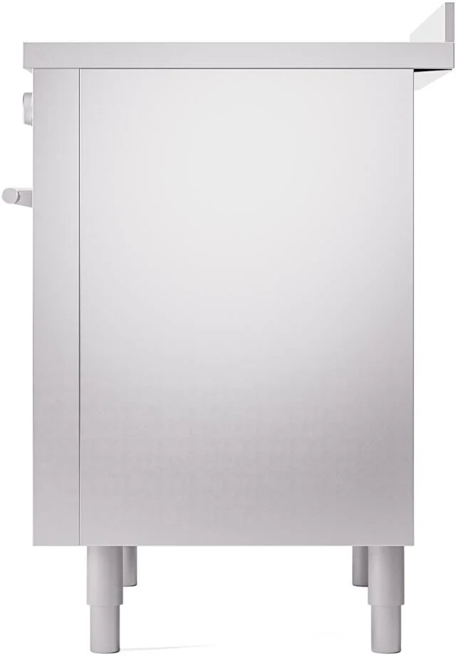 Ilve UPI366WMPSS Professional Plus Ii 36 Inch Electric Freestanding Range In Stainless Steel With Trim - Image 7