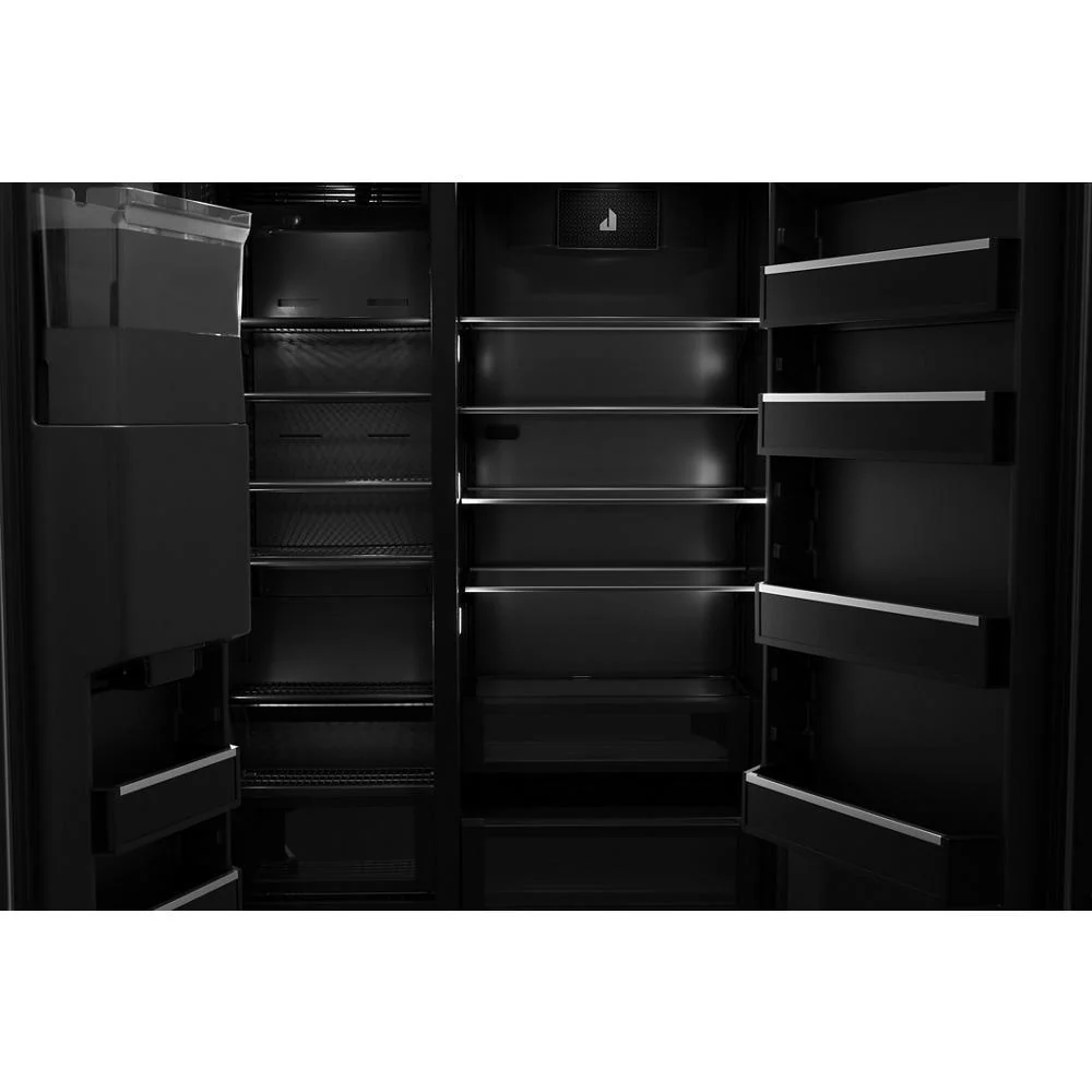 Jennair JBSS42E22L Rise™ 42" Built-In Side-By-Side Refrigerator With External Ice And Water Dispenser - Image 4