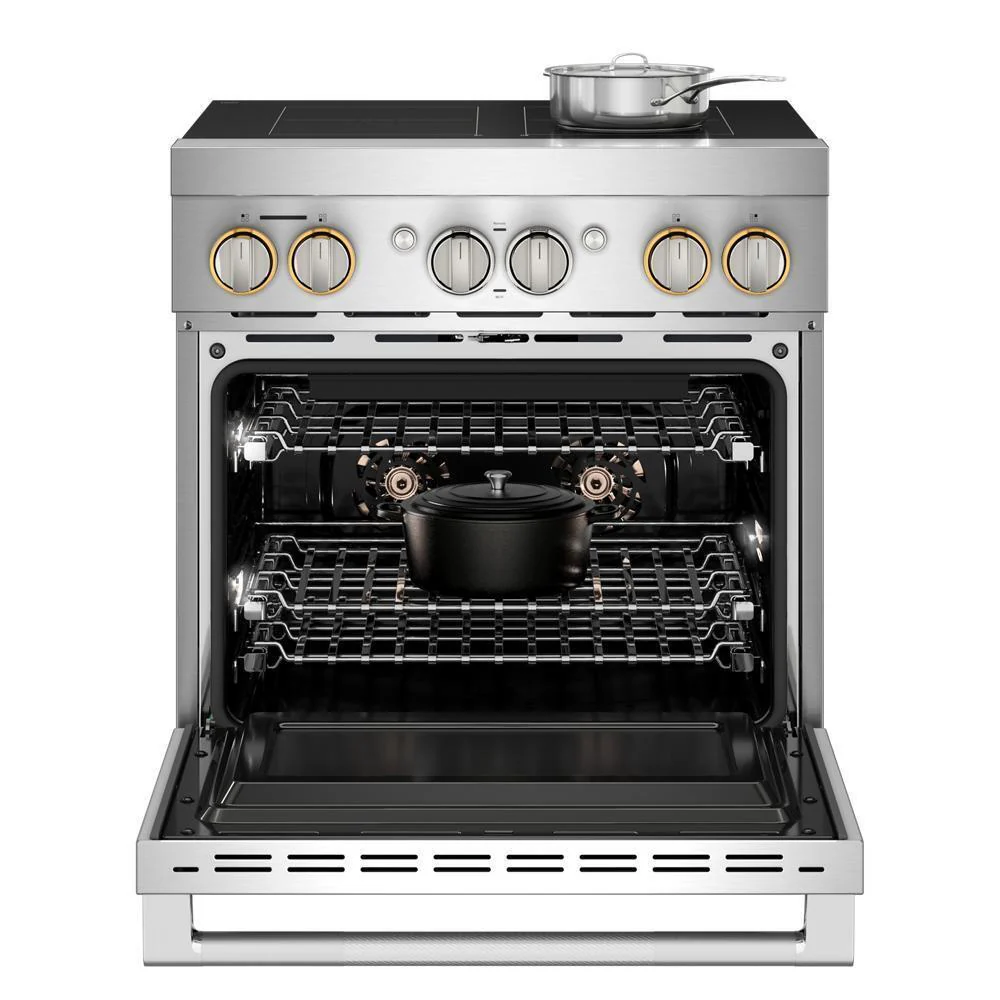 Jennair JPIFC730RL Rise™ 30" Induction Professional-Style Range - Image 2