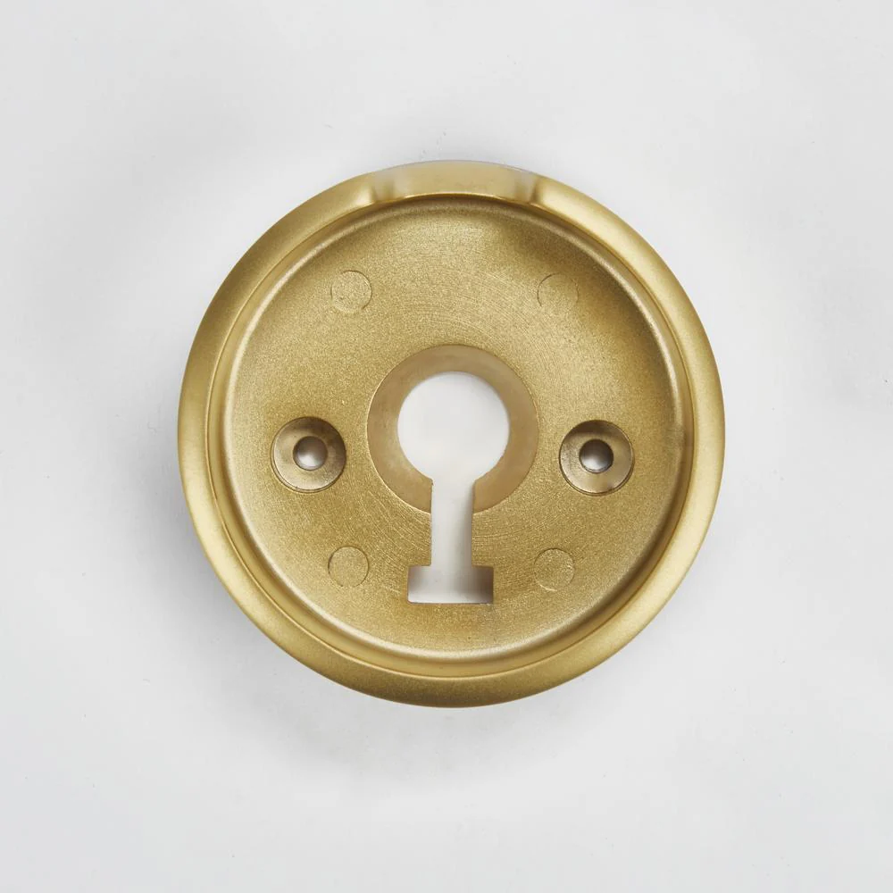Jennair W11316873 Range Brass Knob Bezel, Surface/Grille - Image 2