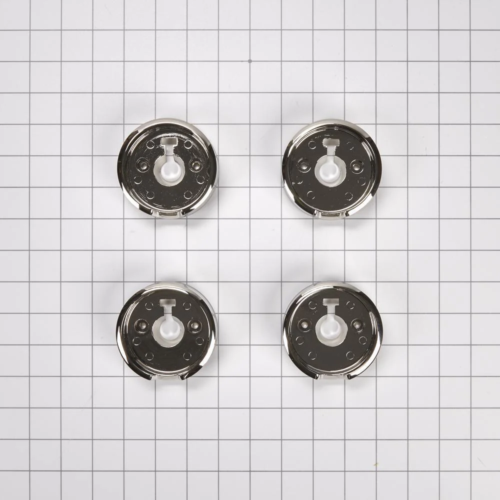 Jennair W11323062 Range Chrome Knob Bezel, Surface/Grille - Image 2