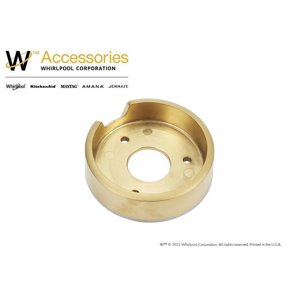 Jennair W11323067 Range Brass Knob Bezel - Image 4