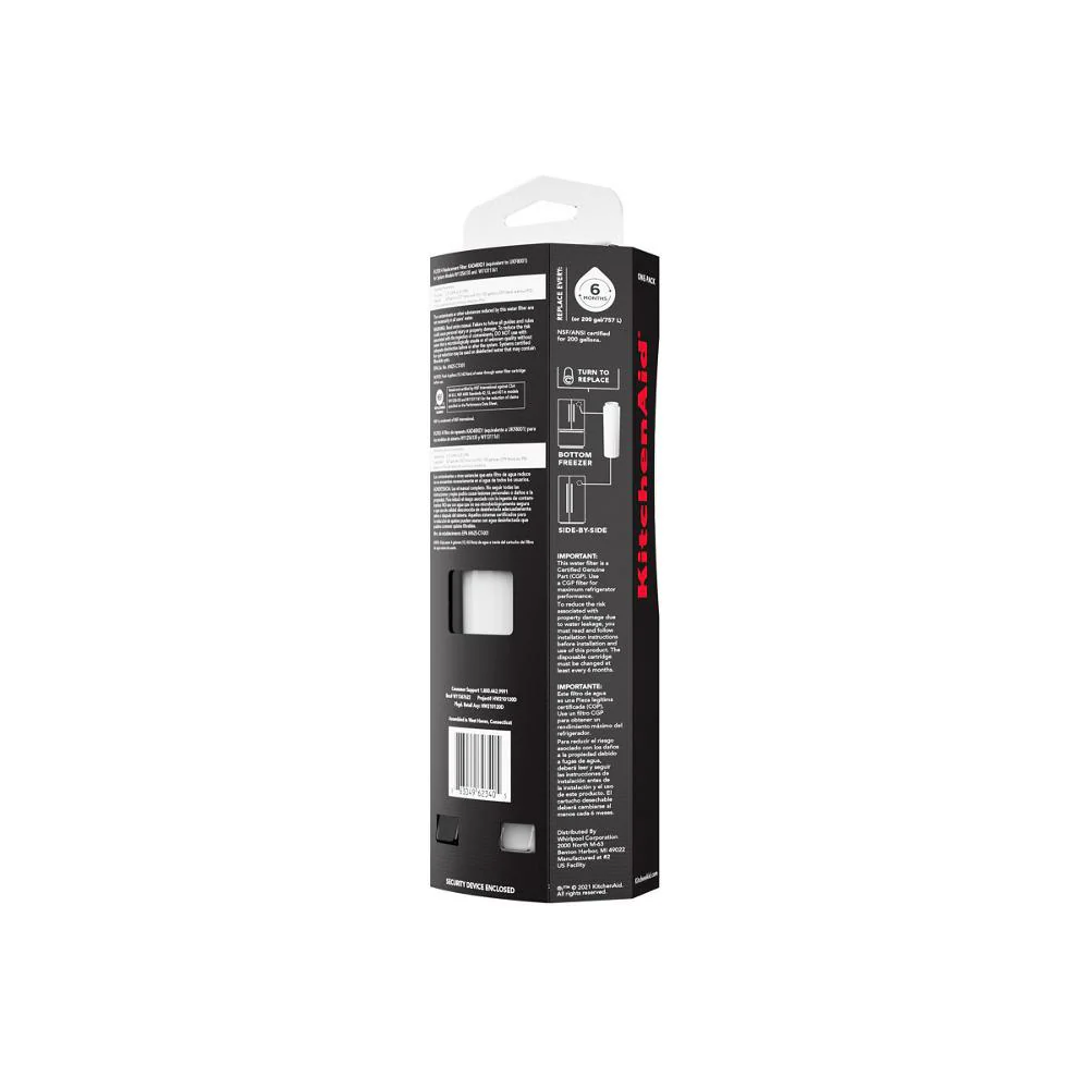 Kitchenaid KAD4RXD1 Kitchenaid Refrigerator Water Filter 4 - Kad4Rxd1 (Pack Of 1) - Image 43