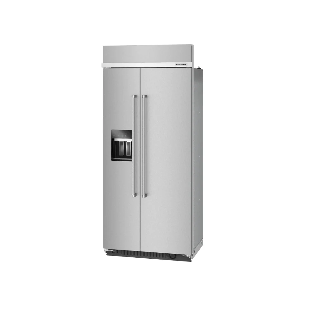 Kitchenaid KBSD708MPS 29.4 Cu. Ft. 48" Built-In Side-By-Side Refrigerator With Ice And Water Dispenser - Image 15