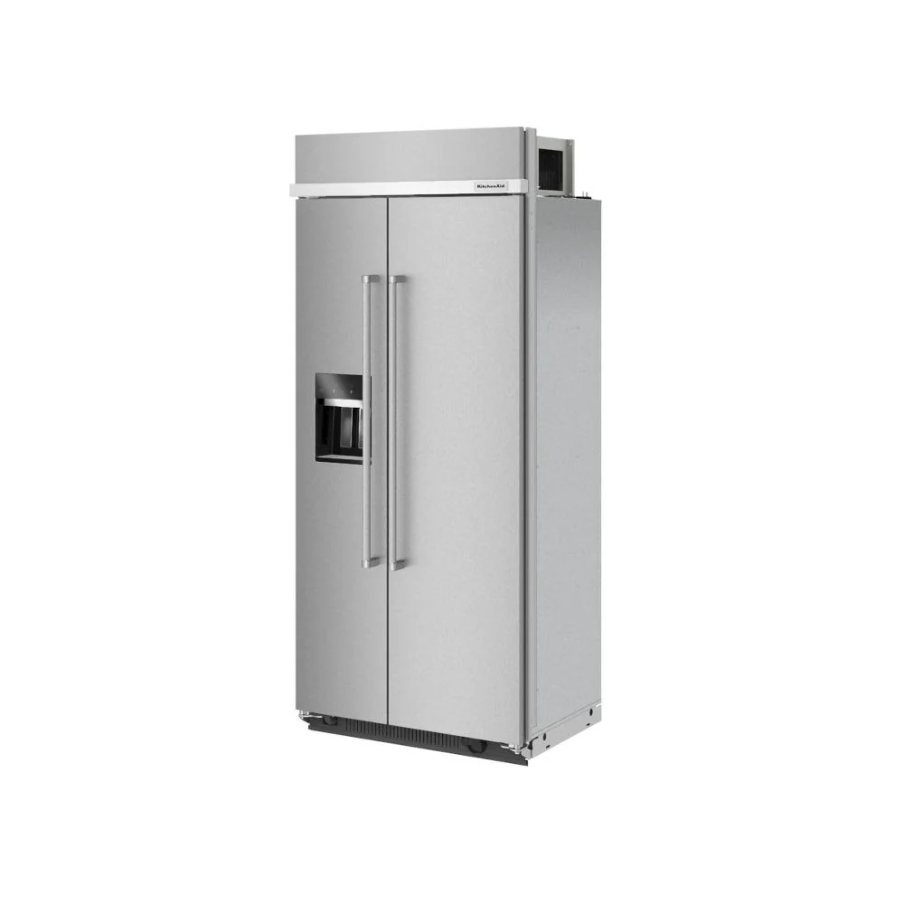 Kitchenaid KBSD708MPS 29.4 Cu. Ft. 48" Built-In Side-By-Side Refrigerator With Ice And Water Dispenser - Image 16