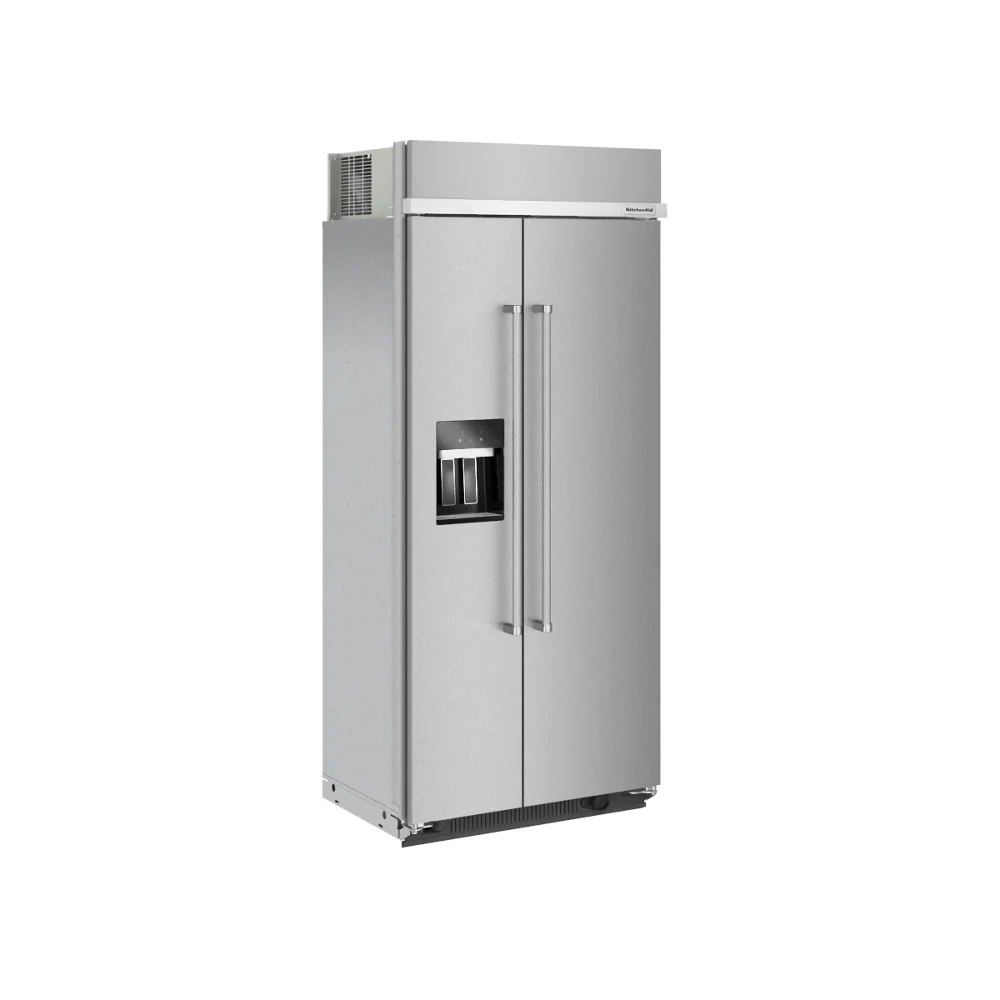 Kitchenaid KBSD708MSS 29.4 Cu. Ft. 48" Built-In Side-By-Side Refrigerator With Ice And Water Dispenser - Image 36