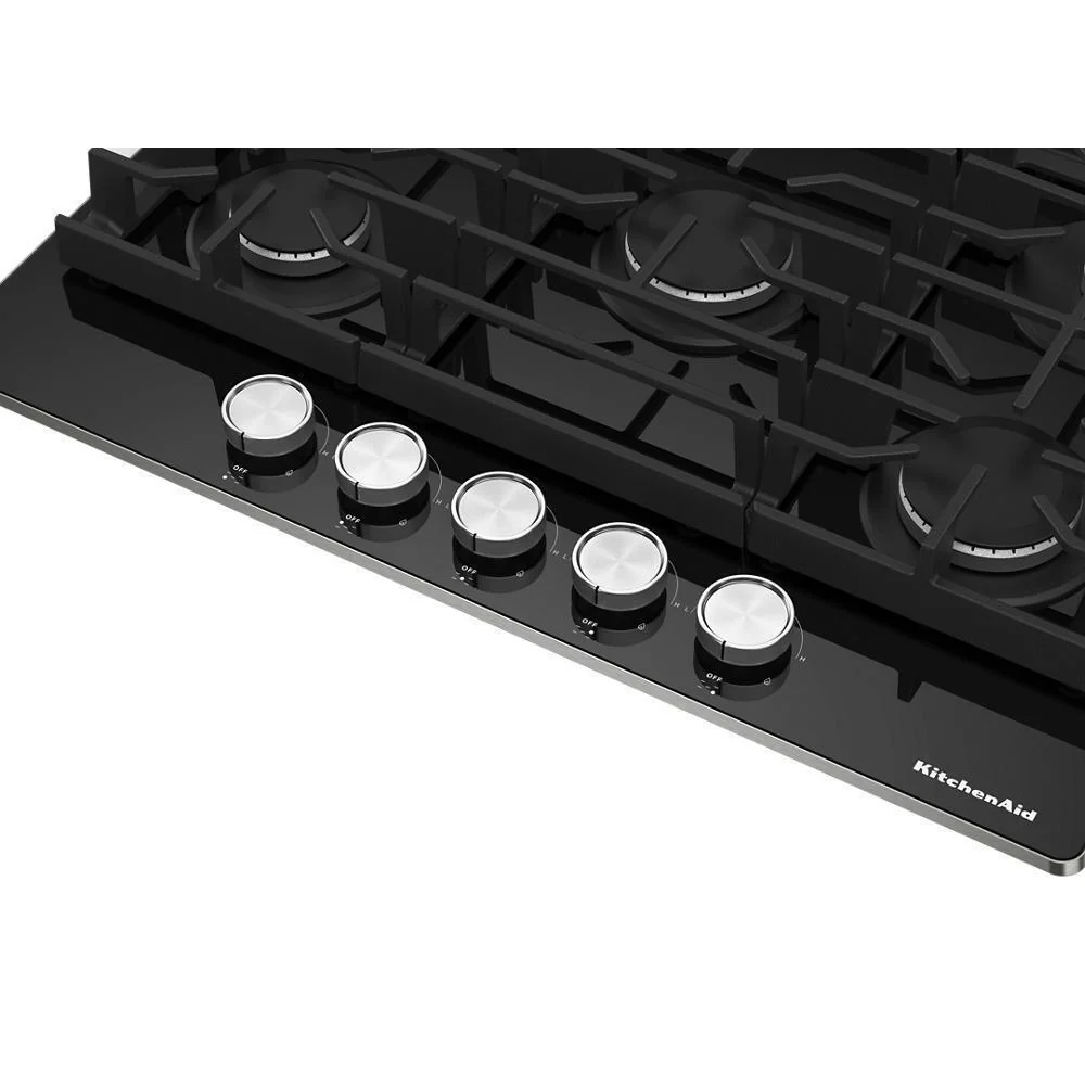 Kitchenaid KCGG536PBL 36" Gas-On-Glass Cooktop - Image 19