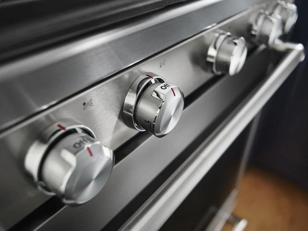 Kitchenaid KFGS530ESS 30-Inch 5 Burner Gas Convection Range With Warming Drawer - Stainless Steel - Image 10