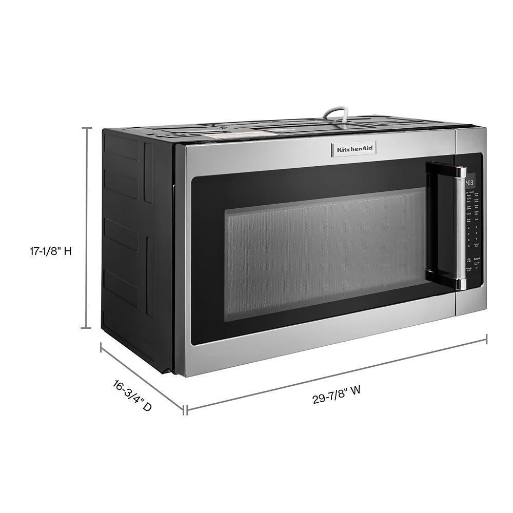 Kitchenaid KMHS120KPS 30" 1000-Watt Microwave Hood Combination - Image 14