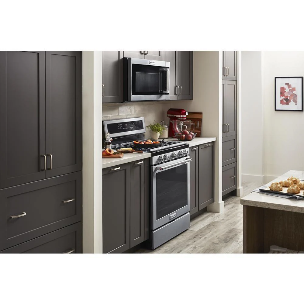 Kitchenaid KMHS120KPS 30" 1000-Watt Microwave Hood Combination - Image 7