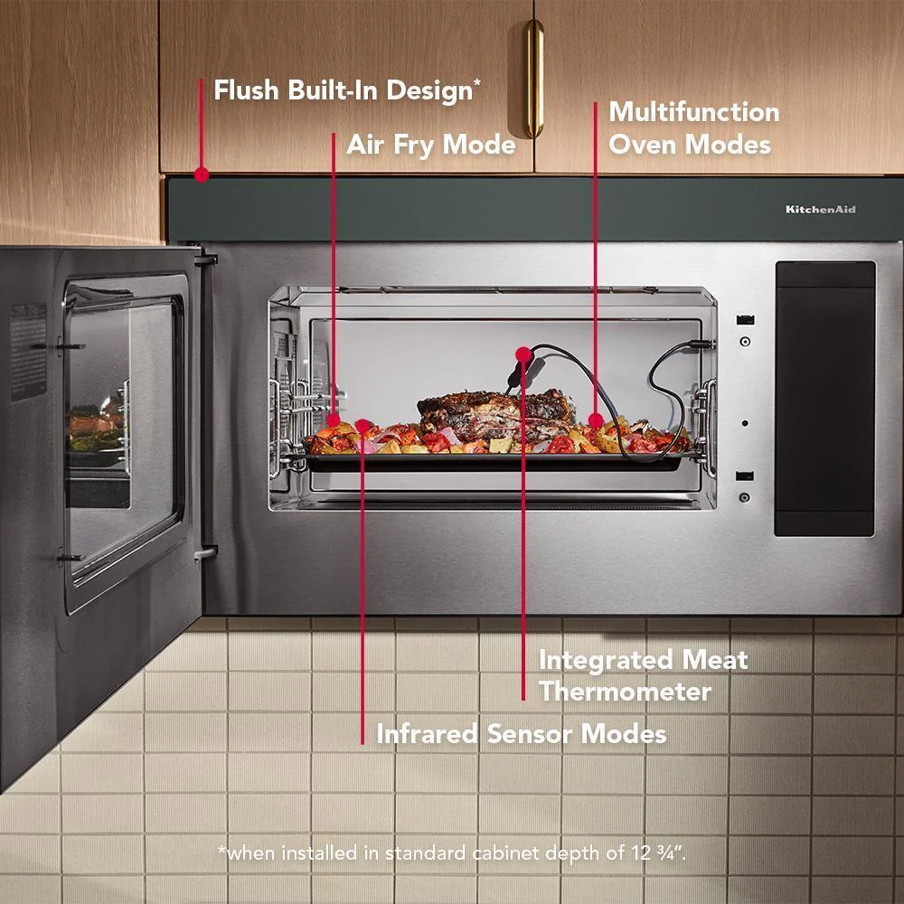 Kitchenaid KMMF730PJP Multifunction Over-The-Range Microwave Oven With Infrared Sensor Modes - Image 13