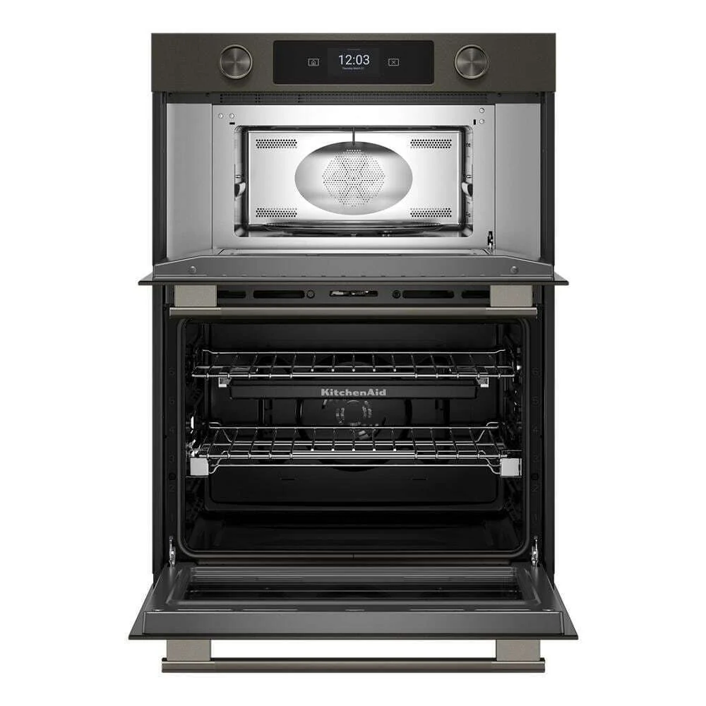 Kitchenaid KOEC930SBE 30-Inch Smart Electric Combo Wall Oven With Intelligent Cooking Camera - Black Ore - Image 7