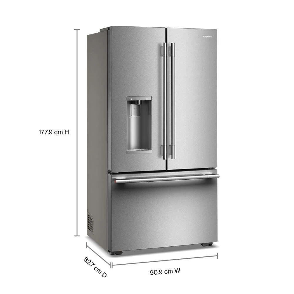 Kitchenaid KRFC536SPS Counter-Depth French Door Refrigerator With Intelligent Auto Fill - Image 2