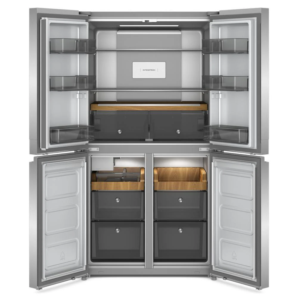 Kitchenaid KRQC506MPS 19.4 Cu. Ft. 36-Inch Wide Counter-Depth 4-Door Refrigerator With Printshield™ Finish - Image 2