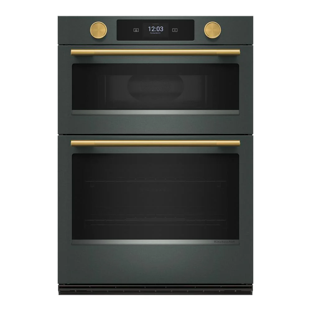 Kitchenaid W11774418 Brass Handle And Knob Hardware Accessory Kit For Kitchenaid® 30" Double Wall Oven & Microwave Combo - Image 3