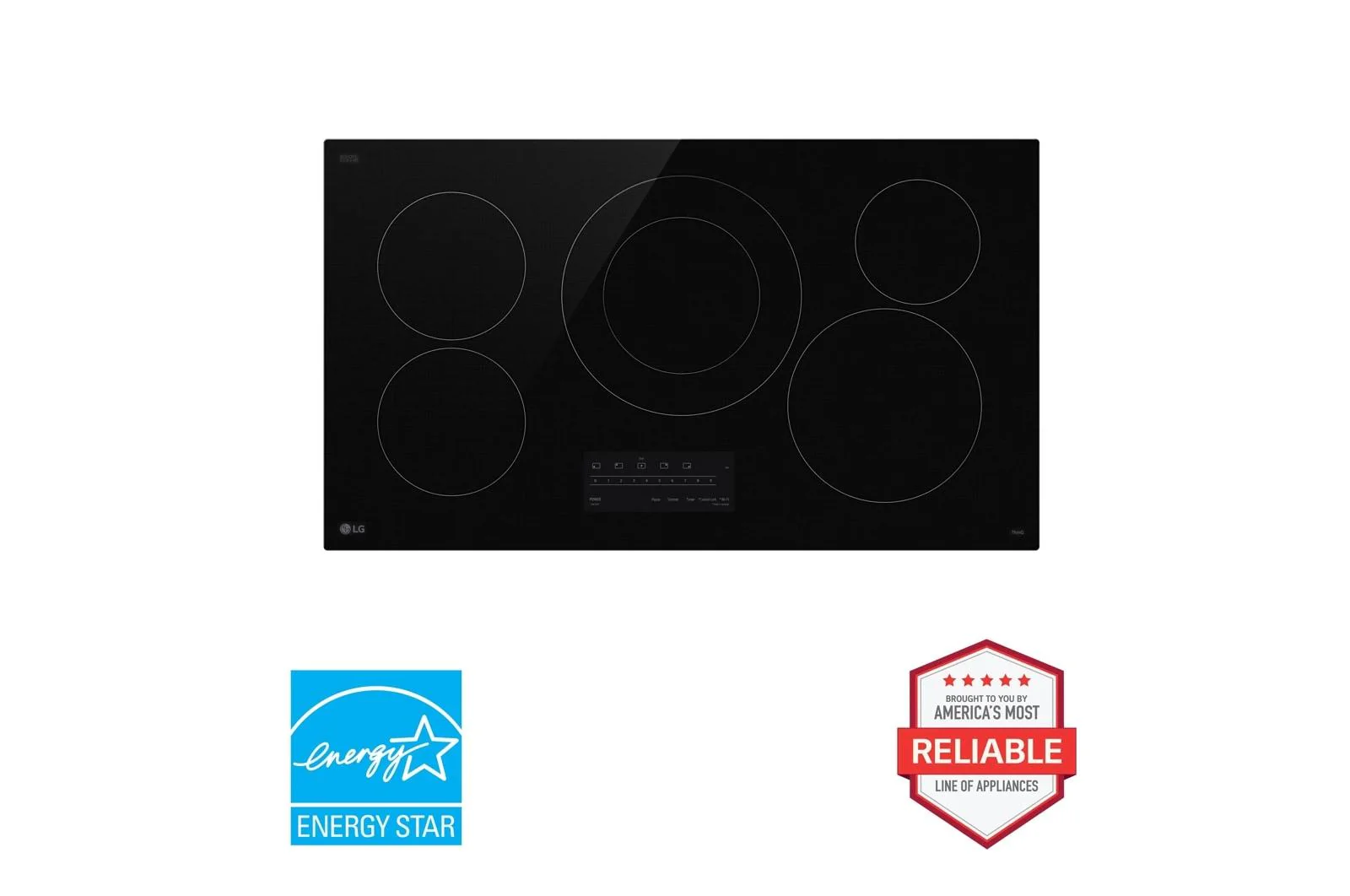 Lg CBEW3613BE 36" Electric Cooktop With Ultraheat™ 3.0Kw Element