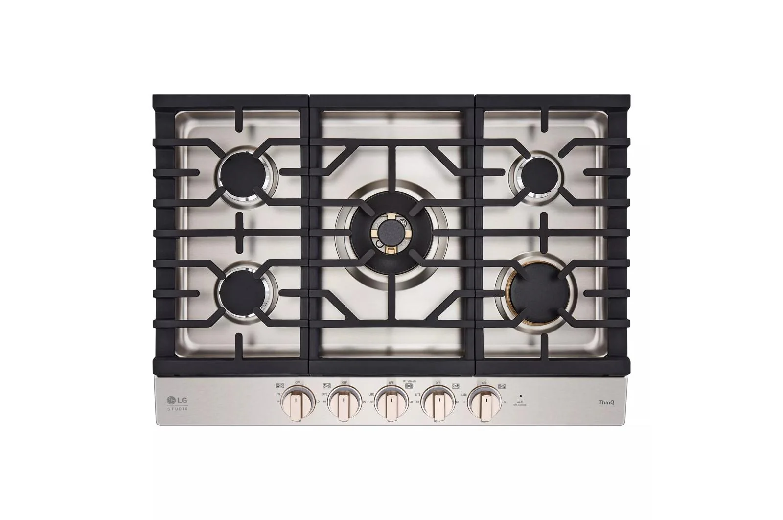 Lg CBGS3028N Lg Studio 30" Ultraheat™ Gas Cooktop With Easyclean® - Image 5