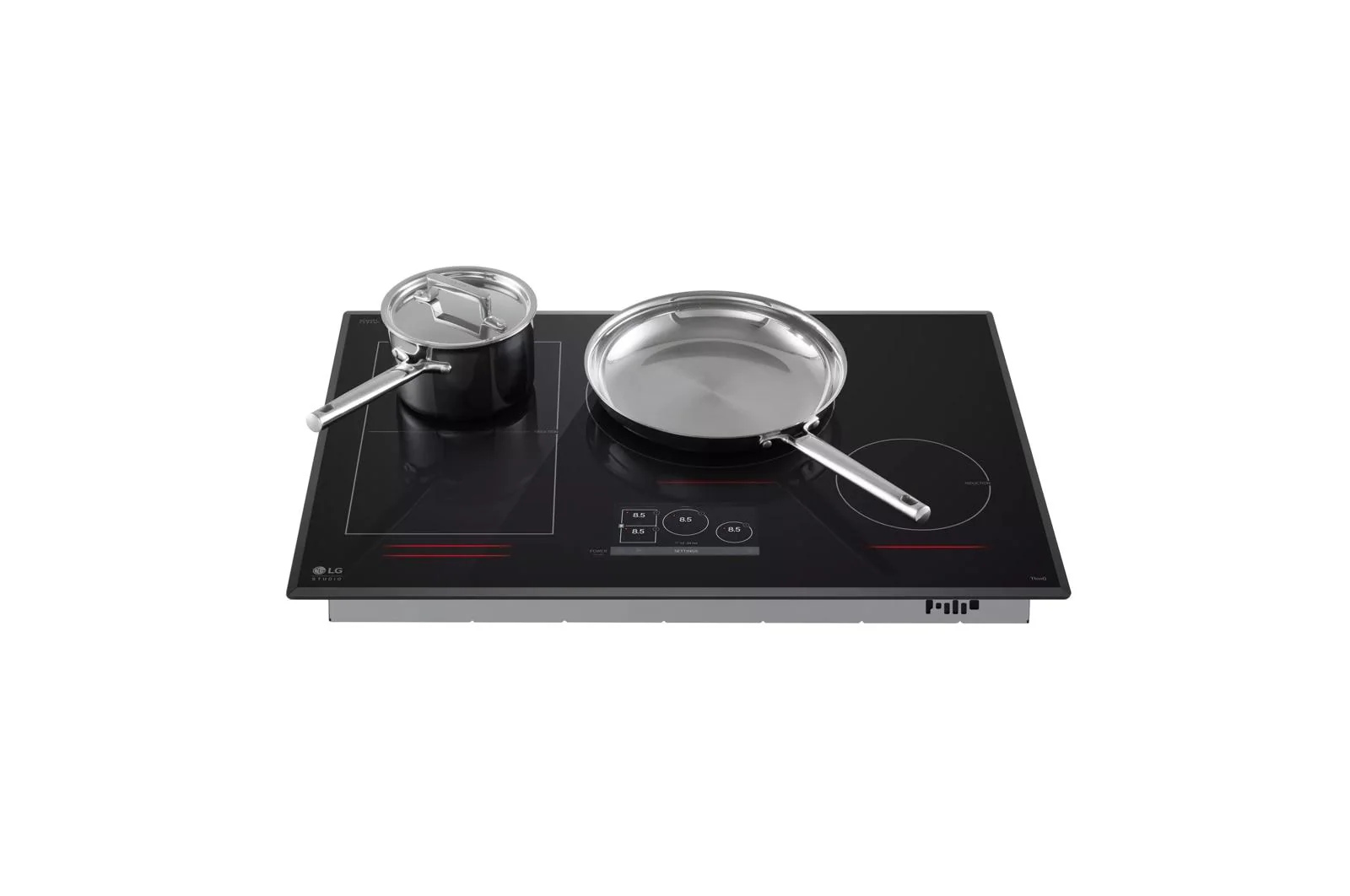 Lg CBIS3018BE Lg Studio 30" Induction Cooktop With 4 Burners And Flexible Cooking Zone - Image 7