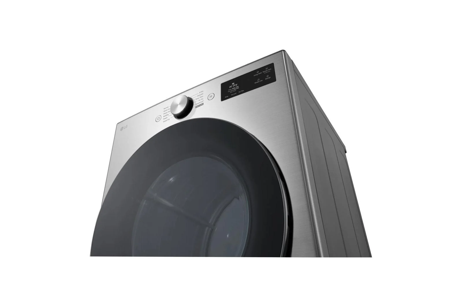 Lg DLEX5800V 7.4 Cu. Ft. Ultra Large Capacity Smart Front Load Dryer With Turbosteam®, Built-In Intelligence And Hybrid Electronic Controls With Lcd Display - Image 15