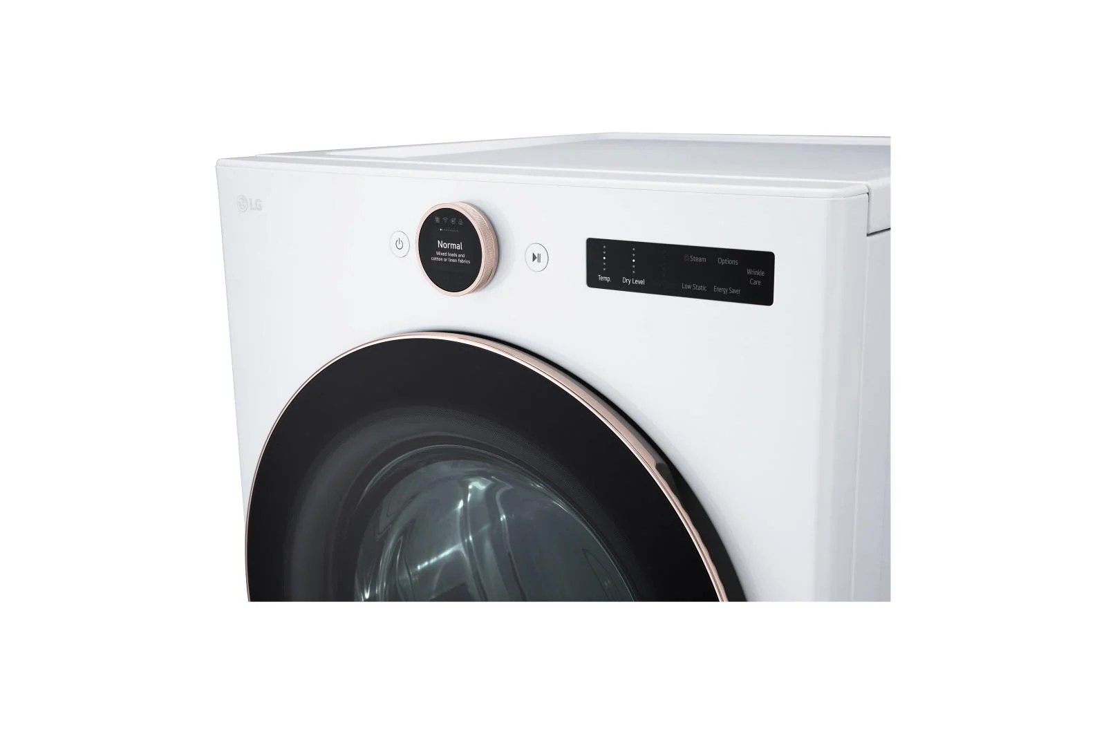 Lg DLEX6500W 7.4 Cu. Ft. Smart Front Load Energy Star Electric Dryer With Sensor Dry & Steam Technology - Image 7