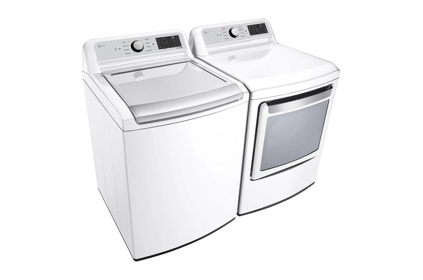 Lg DLG7401WE 7.3 Cu. Ft. Ultra Large Capacity Smart Wi-Fi Enabled Rear Control Gas Dryer With Easyload™ Door - Image 9