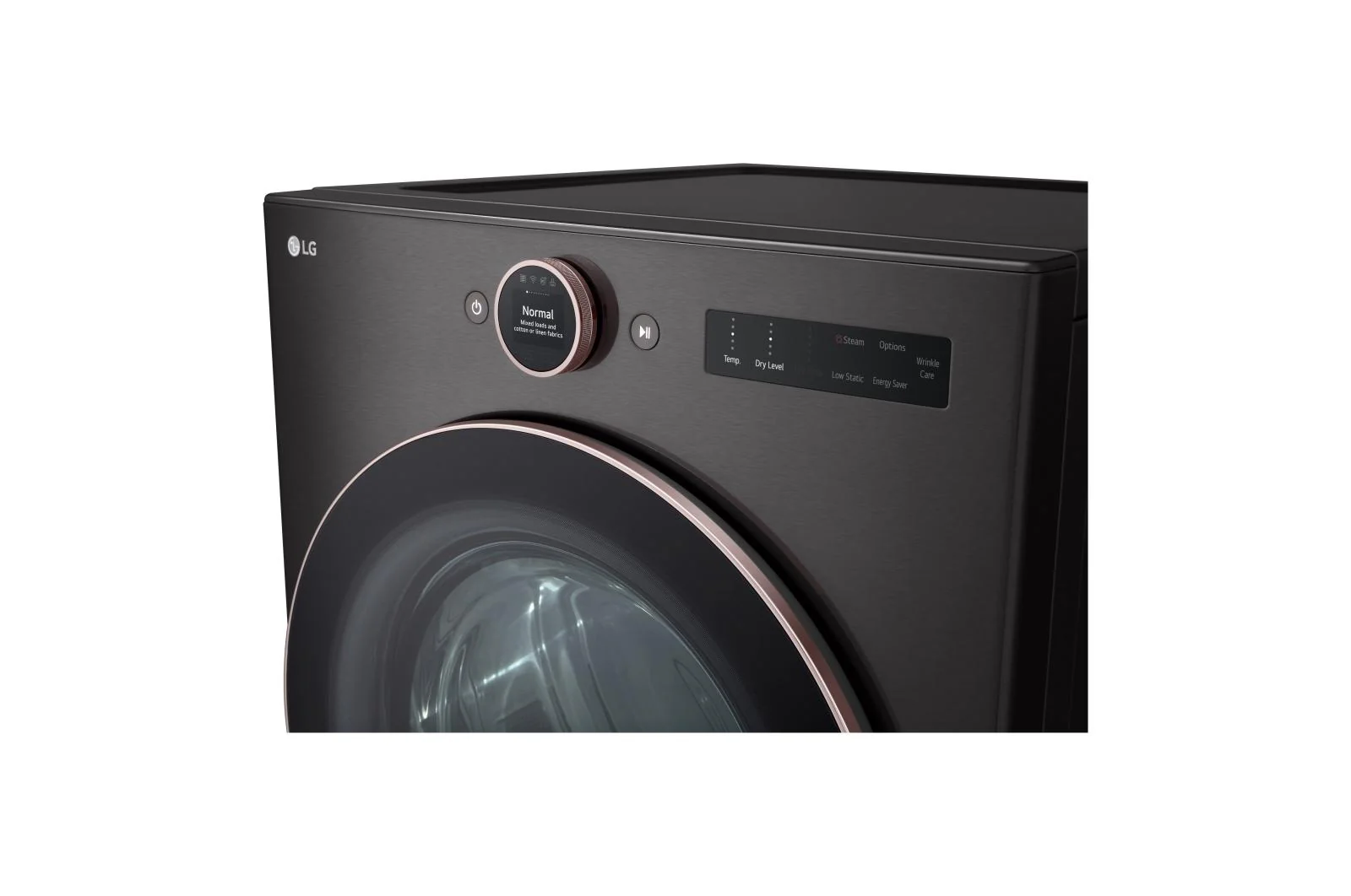 Lg DLGX6501B 7.4 Cu. Ft. Smart Front Load Energy Star Gas Dryer With Sensor Dry & Steam Technology - Image 7