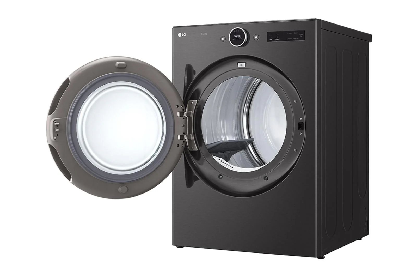 Lg DLGX6701B 7.4 Cu. Ft. Ultra Large Capacity Smart Wi-Fi Enabled Front Load Gas Dryer With Turbosteam™ And Built-In Intelligence - Image 5