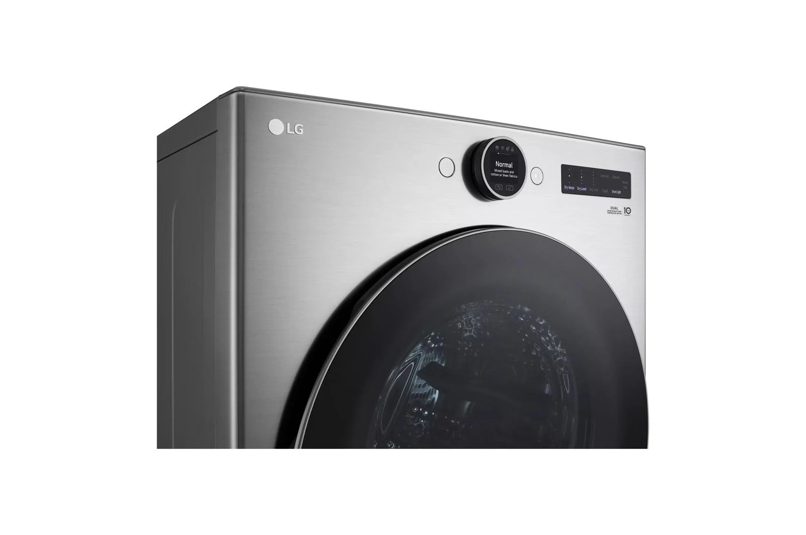 Lg DLHC5502V 7.8 Cu. Ft. Mega Capacity Smart Front Load Dryer With Dual Inverter Heatpump™ Technology And Inverter Direct Drive Motor System - Image 8