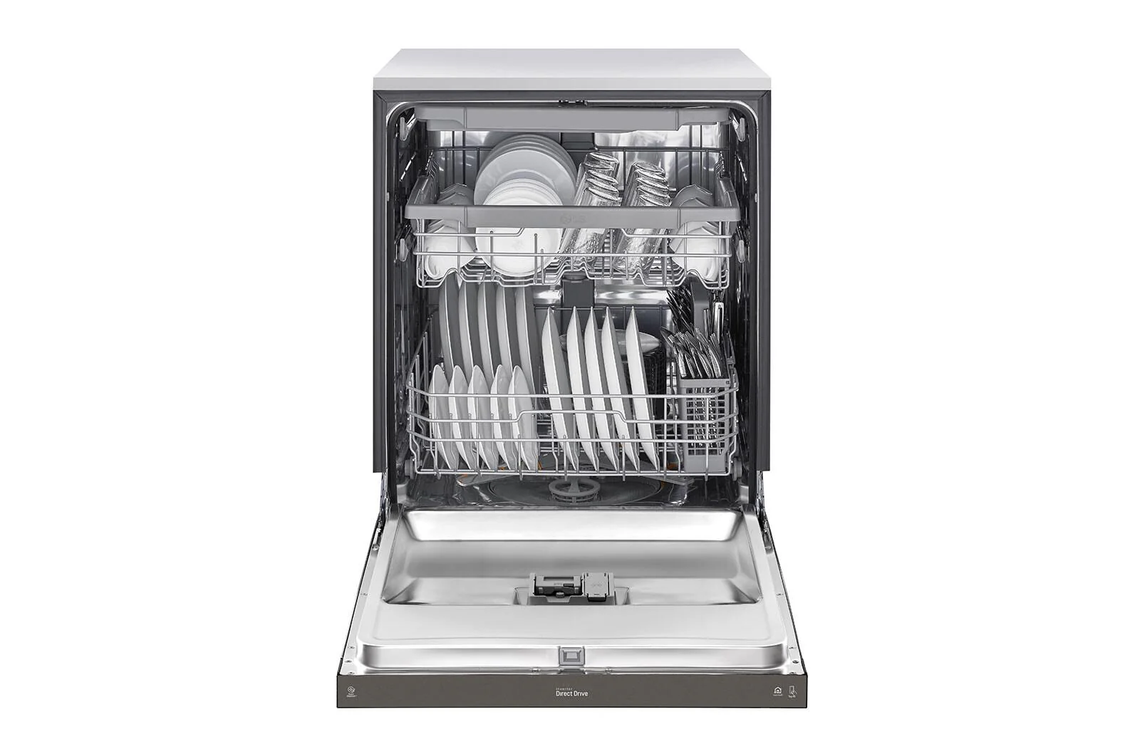 Lg LDFN4542D Front Control Dishwasher With Quadwash™ And 3Rd Rack - Image 6
