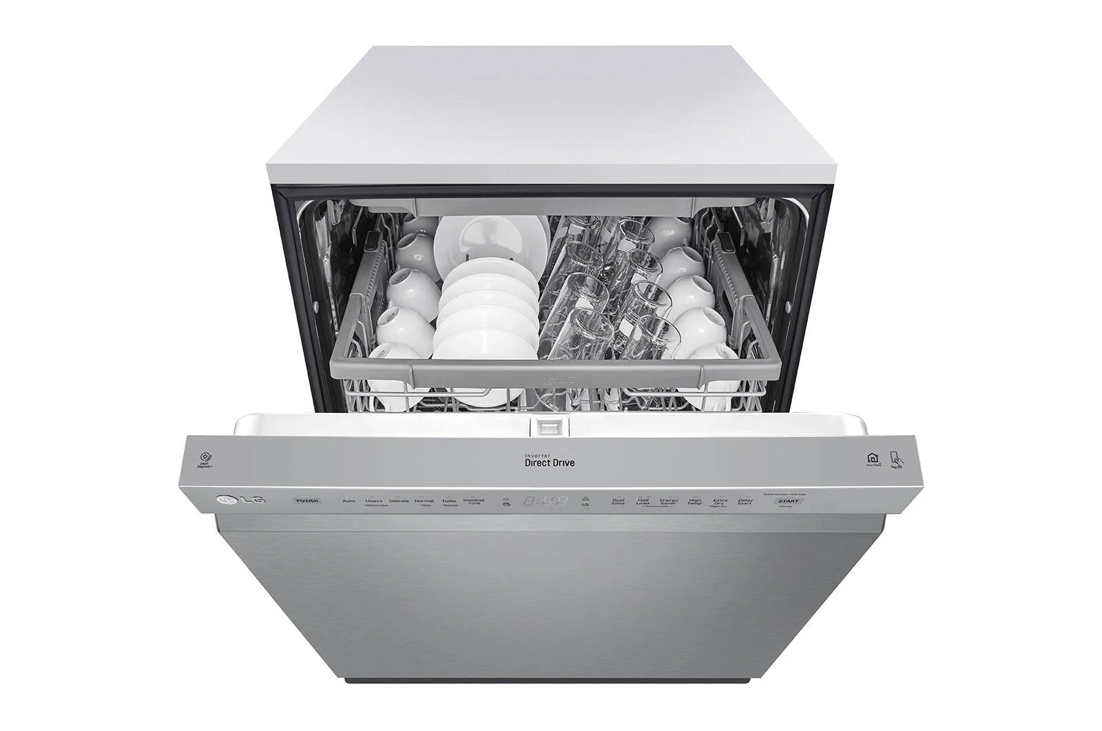 Lg LDFN4542S Front Control Dishwasher With Quadwash™ - Image 4