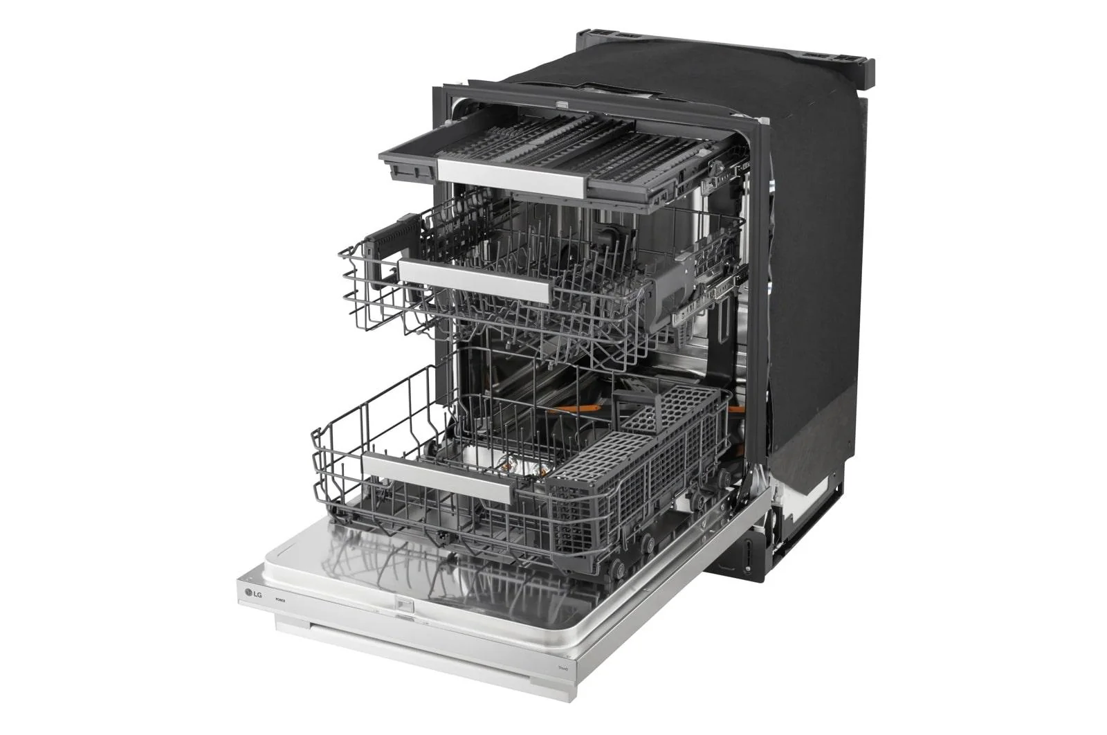 Lg LDNTH862S Smart Hidden Top Control Dishwasher With 1-Hour Wash & Dry, Quadwash® Pro, Truesteam® And Dynamic Heat Dry™ W/Autovent Dry™ - Image 12
