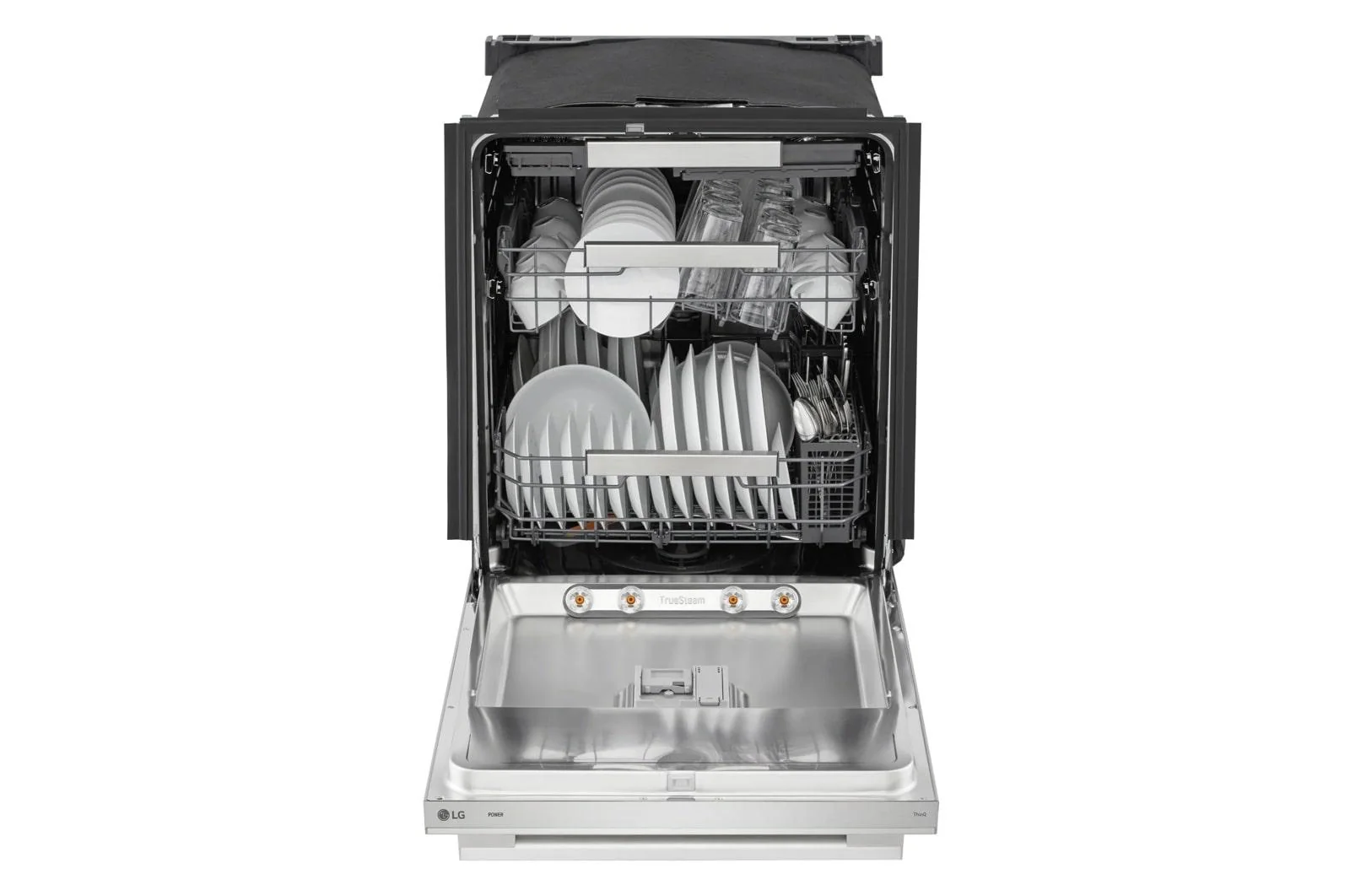 Lg LDNTH862S Smart Hidden Top Control Dishwasher With 1-Hour Wash & Dry, Quadwash® Pro, Truesteam® And Dynamic Heat Dry™ W/Autovent Dry™ - Image 4