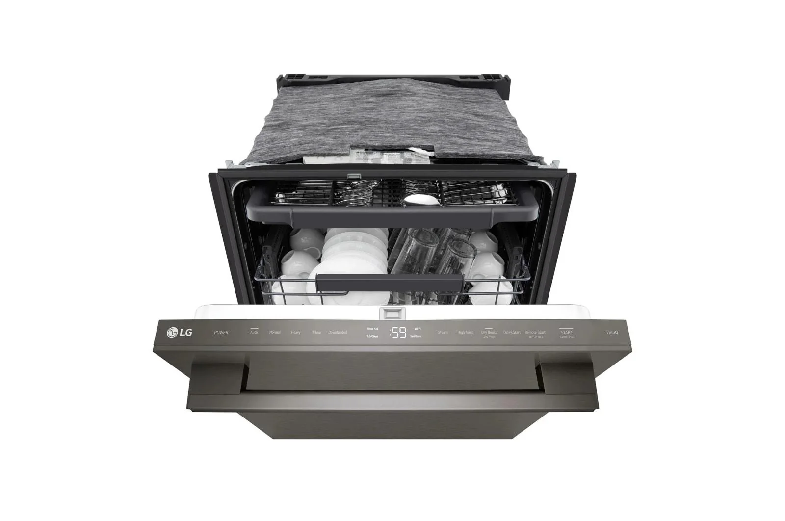 Lg LDNTM545D Smart Flushfit™ Top Control Dishwasher With 1-Hour Wash & Dry, Quadwash® Pro, And Dynamic Heat Dry™ W/Autovent Dry™ - Image 9