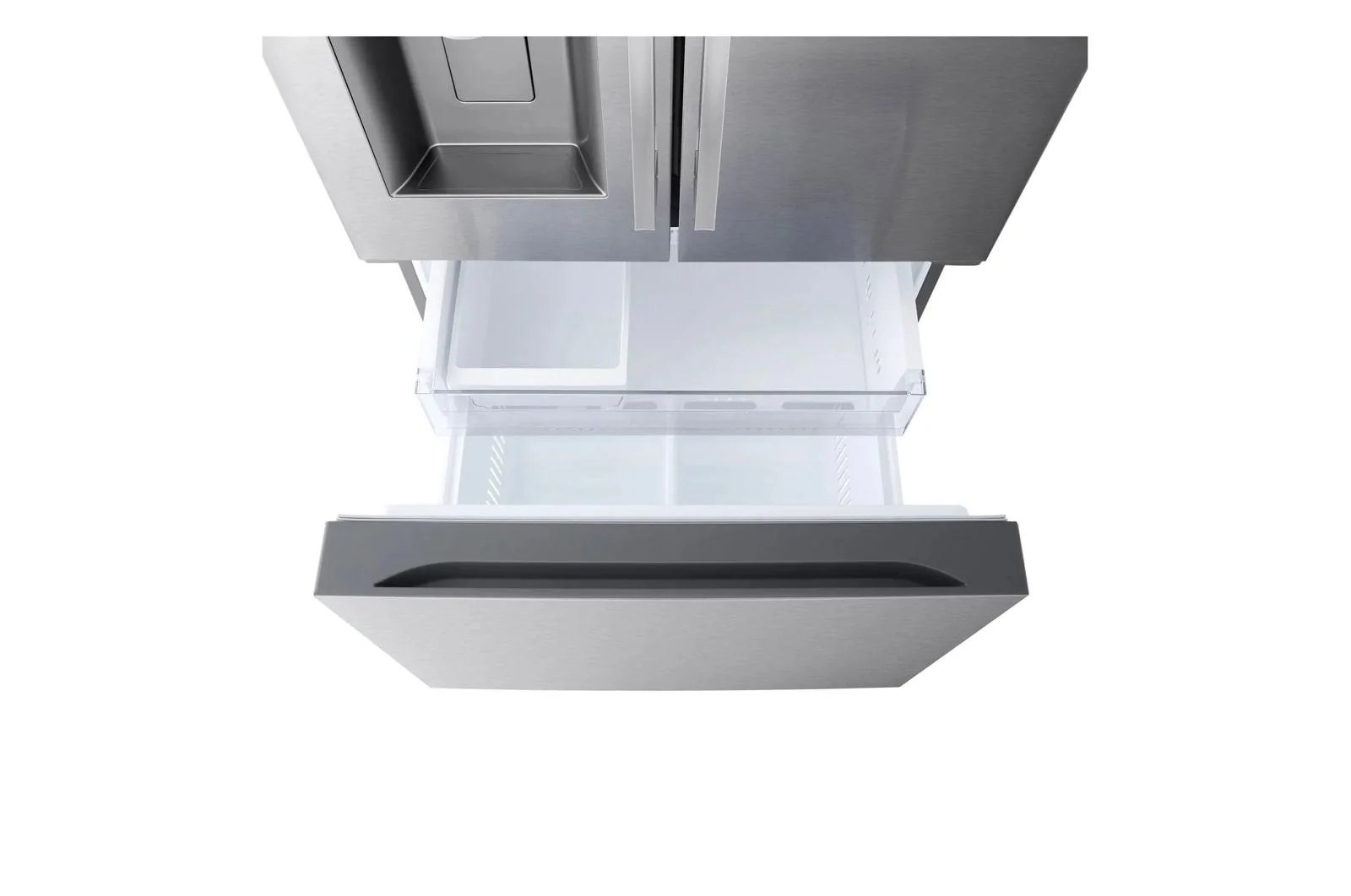Lg LF20G6331S 20 Cu. Ft. 3-Door French Door, Counter-Depth Max™ Refrigerator With Hybrid Handles - Image 7