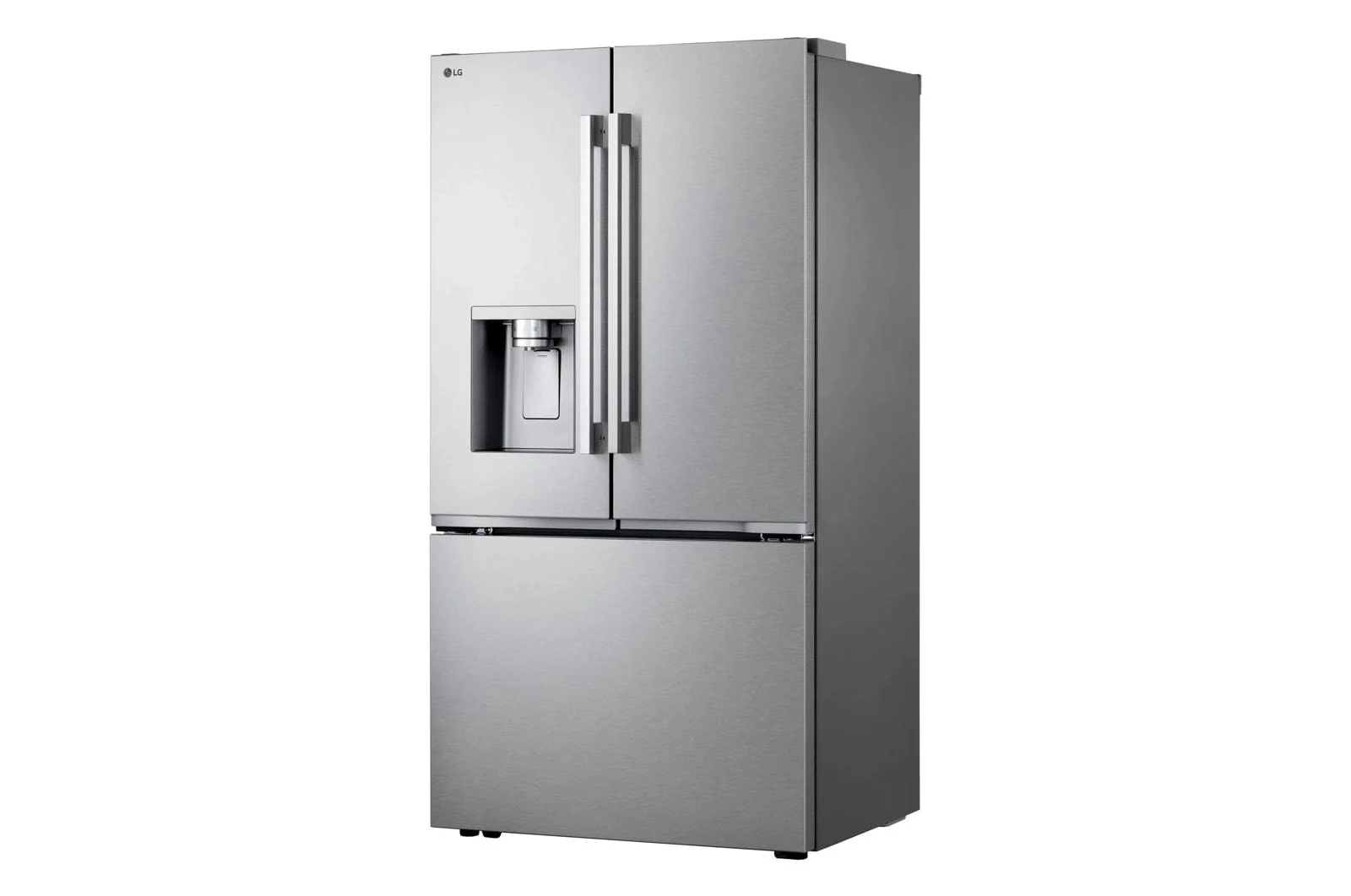 Lg LF24Z6330S 24 Cu. Ft. Counter-Depth Max™ With Zero Clearance™ 3-Door French Door Refrigerator - Image 16