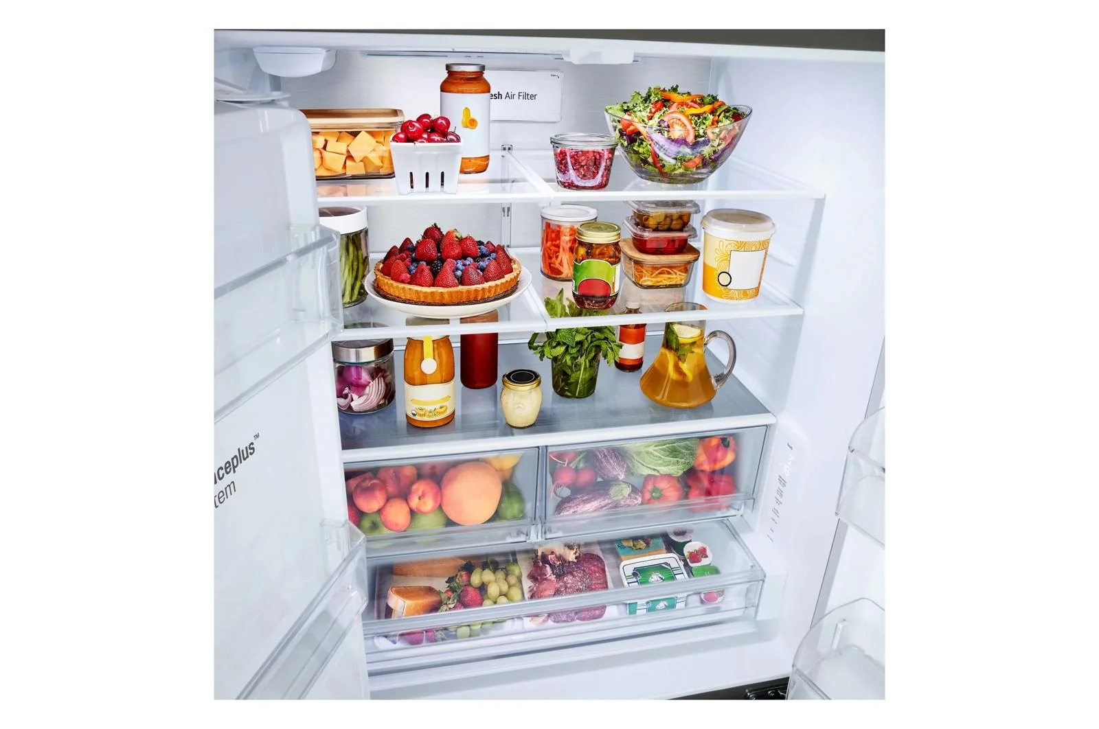 Lg LF24Z6530S Lg Counter-Depth Max™ With Zero Clearance™ 3-Door French Door Refrigerator With Thin Door Design - Image 16