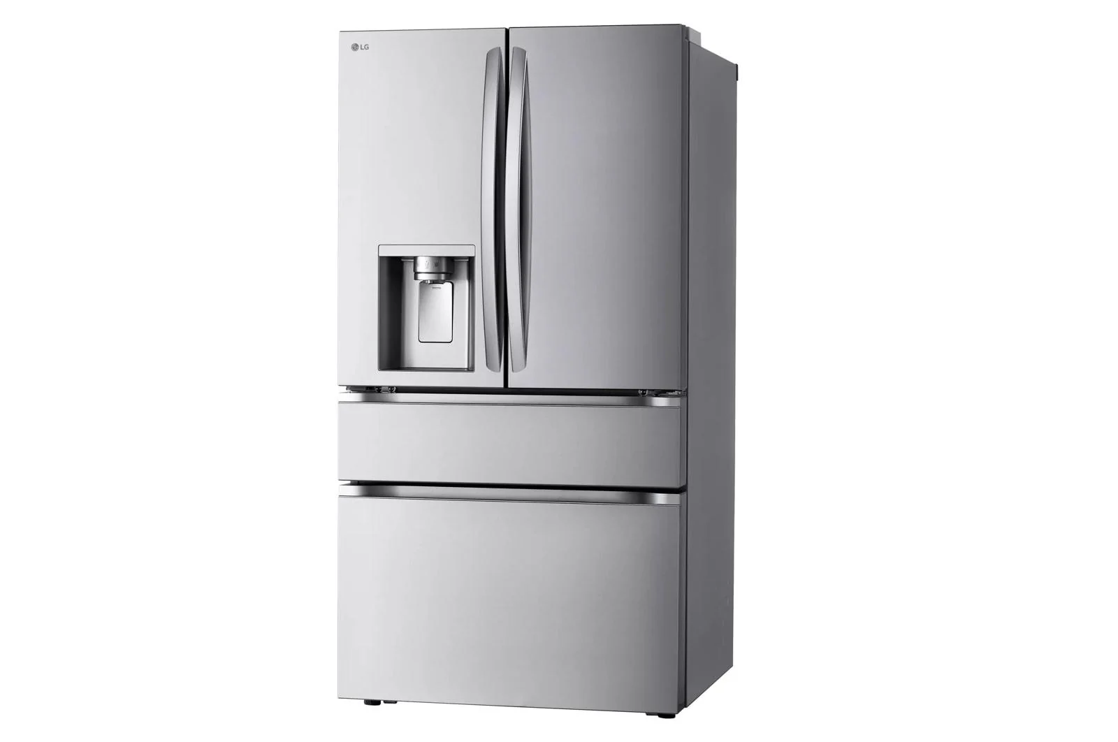 Lg LF25G8330S 25 Cu. Ft. Smart Counter-Depth Max™ 4-Door French Door Refrigerator With Full-Convert Drawer™ - Image 3