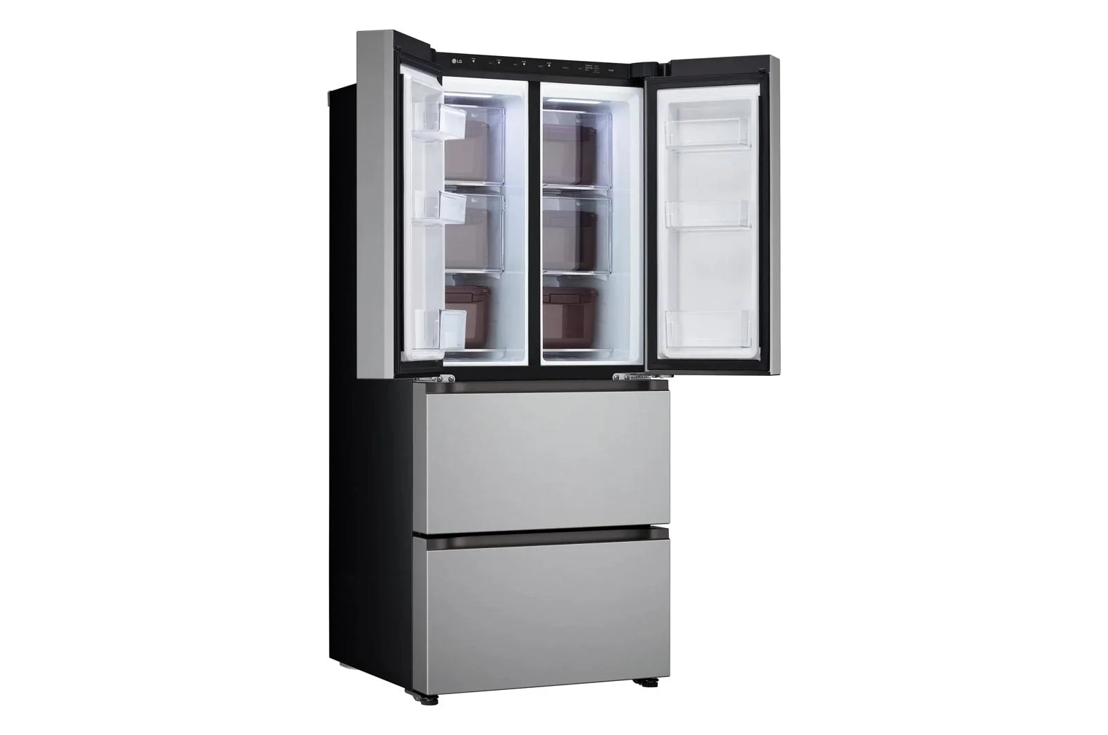 Lg LK14S8000V 14 Cu. Ft. Kimchi/Specialty Food French Door Refrigerator - Image 3